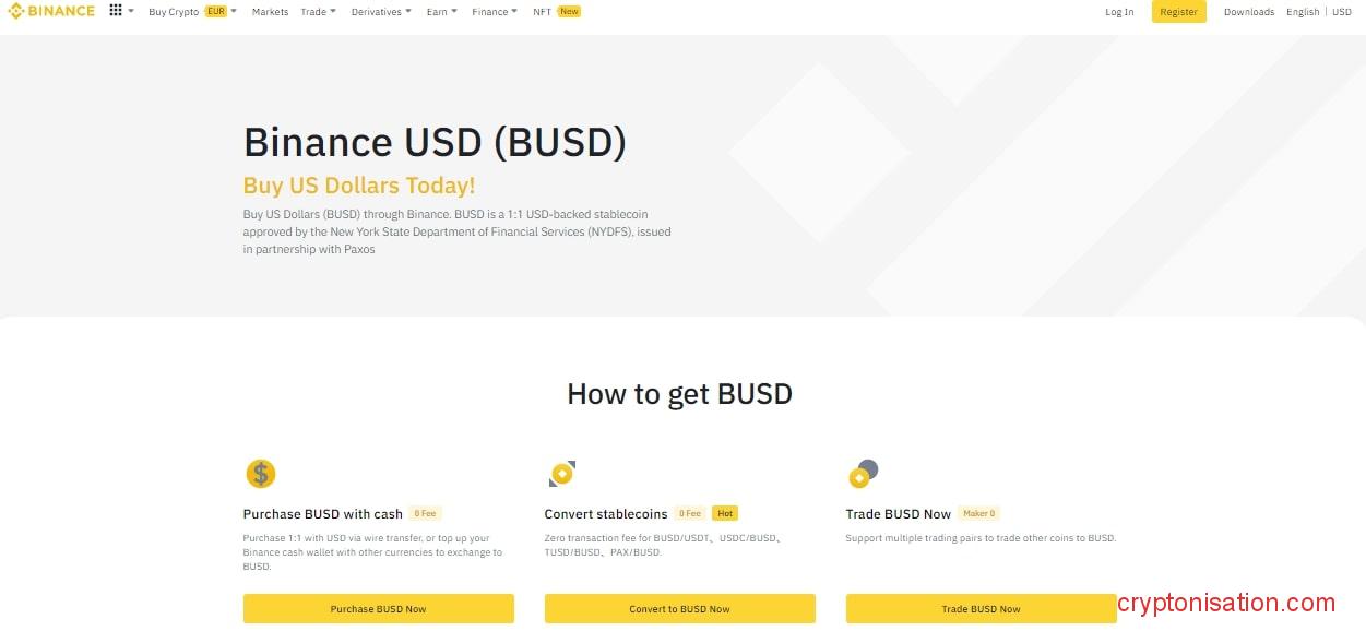 Gdzie i jak kupić BUSD Binance USD